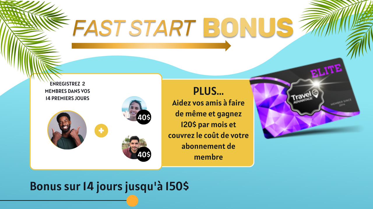 fast start bonus